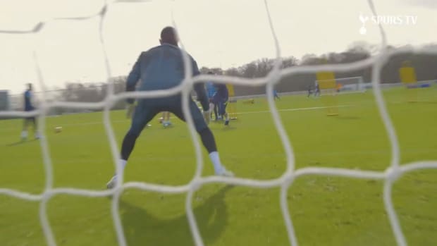 Son focus in training ahead of Man City trip